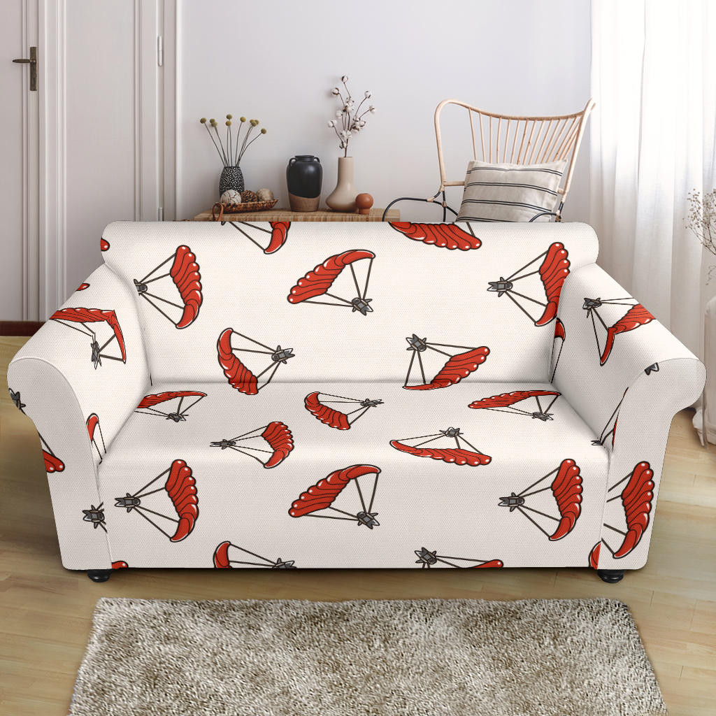 Skydiver Print Design LKS302 Loveseat Couch Slipcover