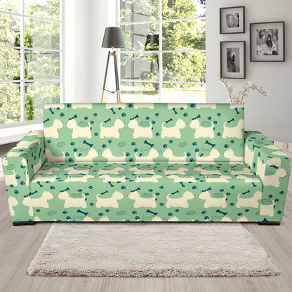 Scottish Terriers Print Design LKS302 Sofa Slipcover