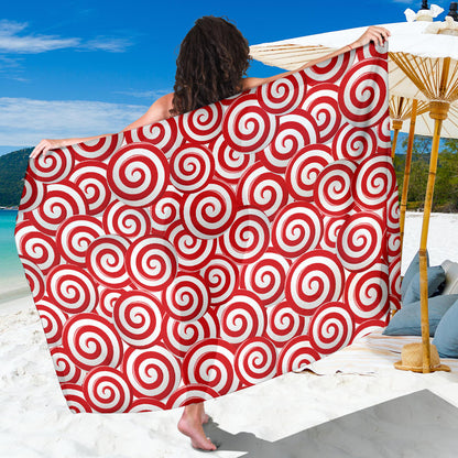 Candy Pattern Print Design 03 Sarong Pareo Wrap
