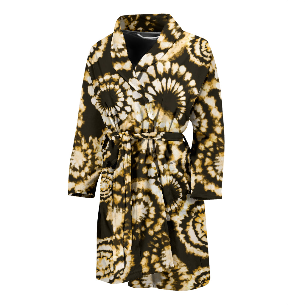Tie Dye Print Design LKS307 Men Bathrobe