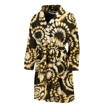 Tie Dye Print Design LKS307 Men Bathrobe