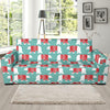 Polar Bear Pattern Print Design A04 Sofa Slipcover