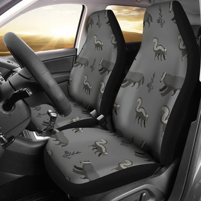 Skunk Print Design LKS301 Car Seat Covers