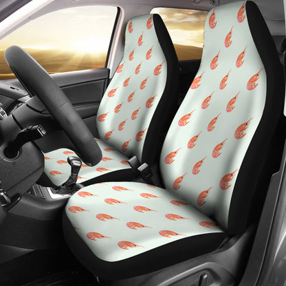 Shrimp Print Design LKS304 Car Seat Covers