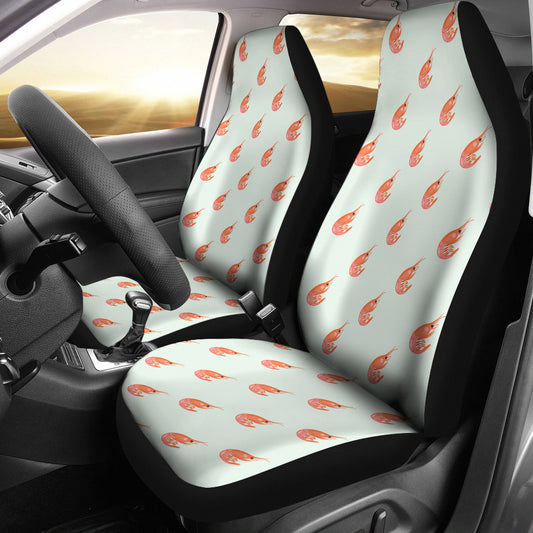Shrimp Print Design LKS304 Car Seat Covers