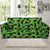 Banana Leaf Pattern Print Design 03 Sofa Slipcover