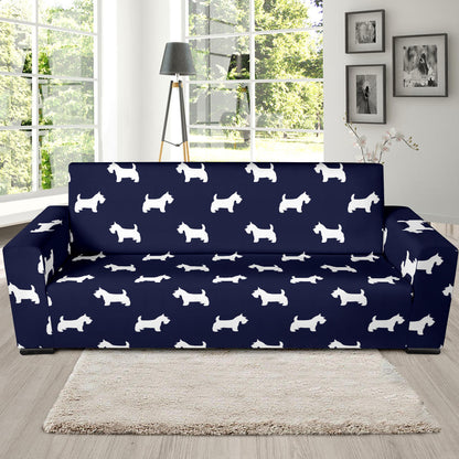 Scottish Terriers Print Design LKS3019 Sofa Slipcover