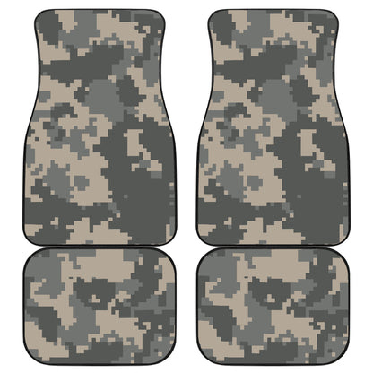 ACU Digital Camouflage Car Floor Mats Front Back