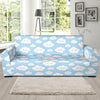 Cloud Pattern Print Design 02 Sofa Slipcover