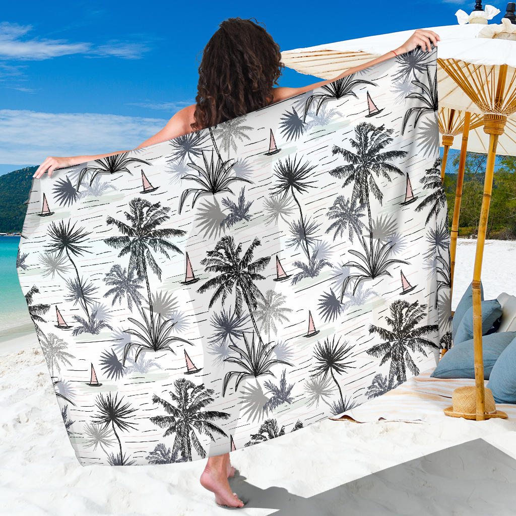 Pacific island Pattern Print Design A04 Sarong Pareo Wrap