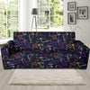 Cocktail Pattern Print Design 04 Sofa Slipcover