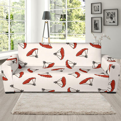 Skydiver Print Design LKS302 Sofa Slipcover