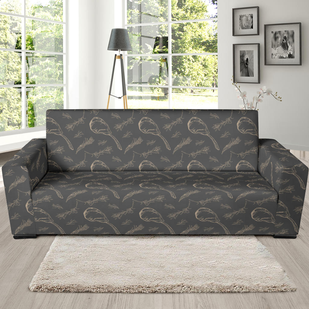 Steak Print Design LKS302 Sofa Slipcover