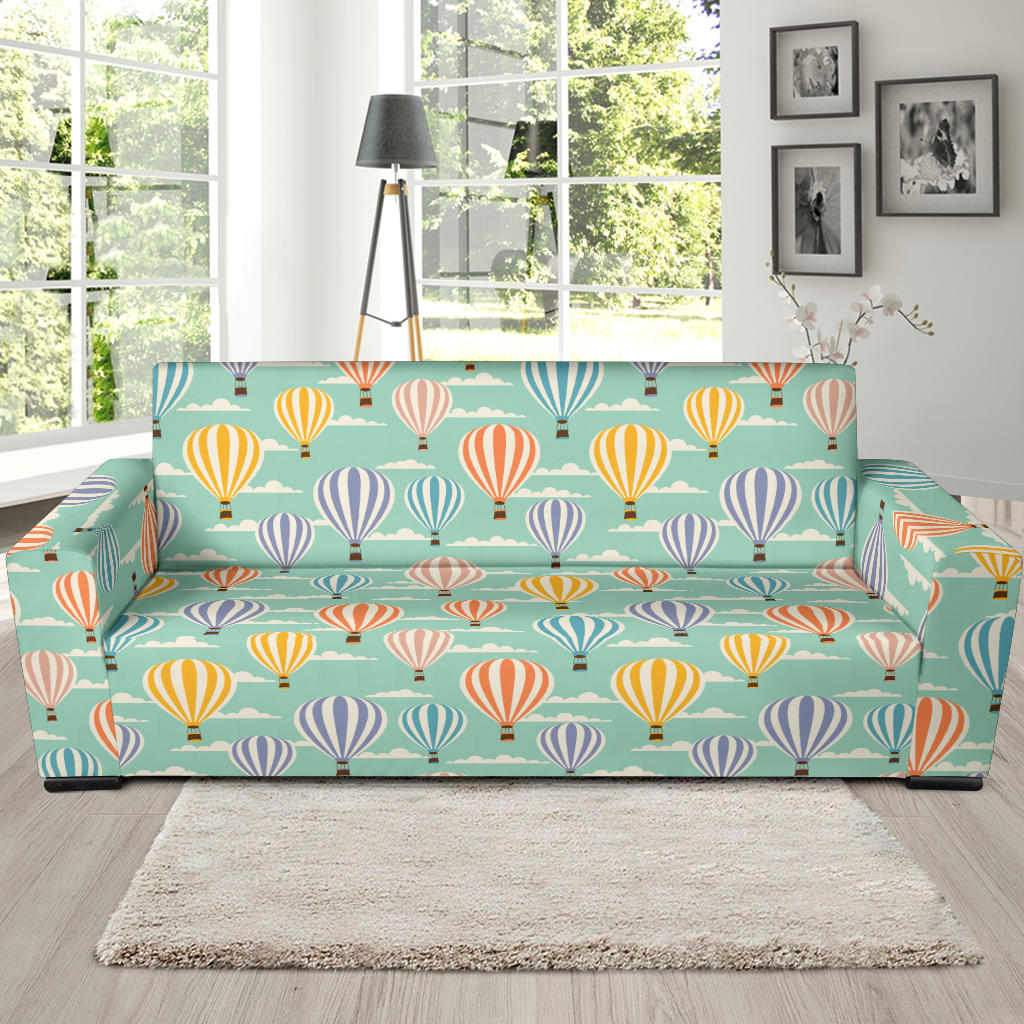 Ballon Pattern Print Design 01 Sofa Slipcover