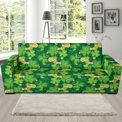 Shamrock Print Design LKS301 Sofa Slipcover