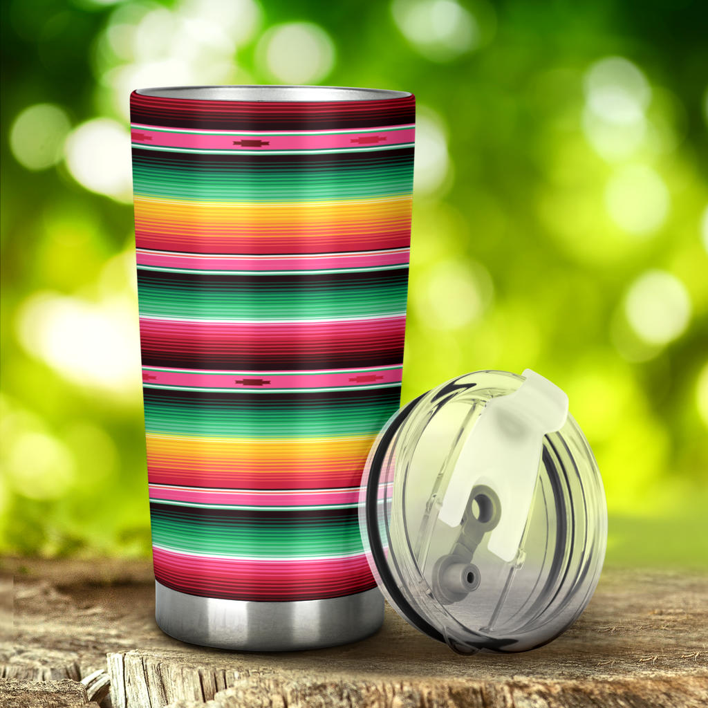 Mexican Blanket Classic Print Pattern Tumbler