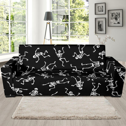 Skeleton Print Design LKS305 Sofa Slipcover
