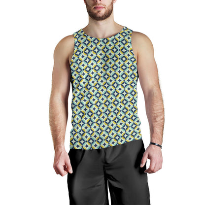 Swedish Design Pattern Men Tank Top