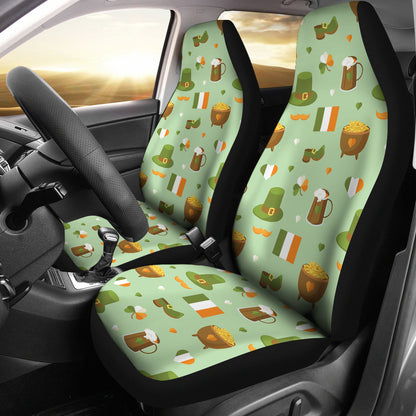 St Patricks Day Print Design LKS302 Car Seat Covers