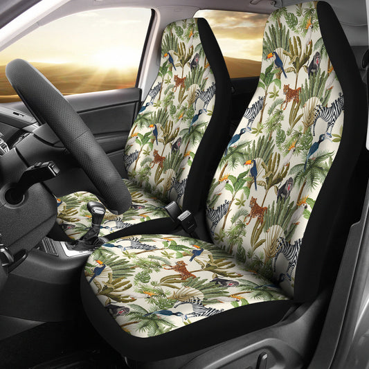 Safari Animal Print Design LKS304 Car Seat Covers