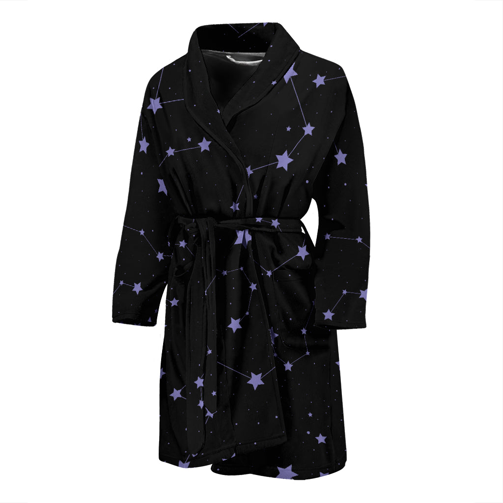 Star Print Design LKS303 Men Bathrobe