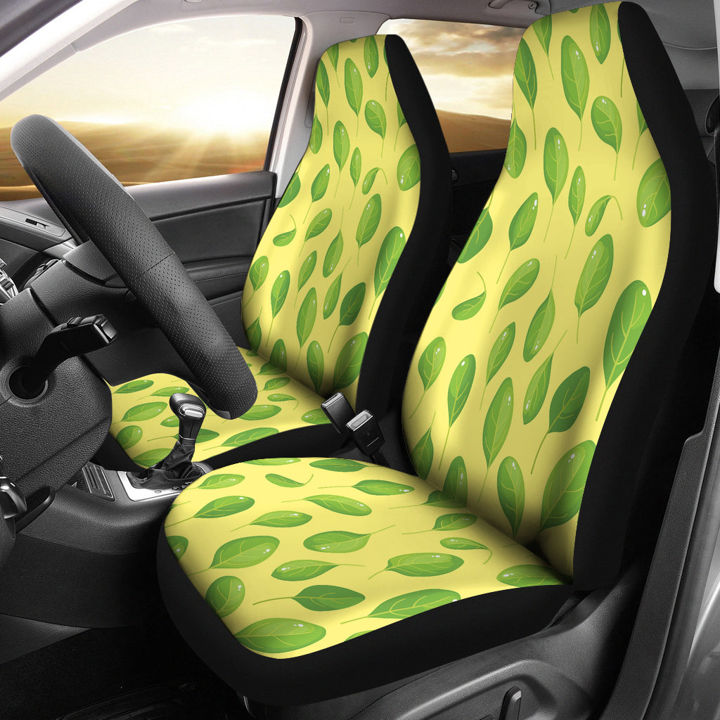 Spinach Print Design LKS302 Car Seat Covers