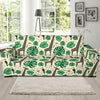 Rainforest Giraffe Pattern Print Design A02 Sofa Slipcover