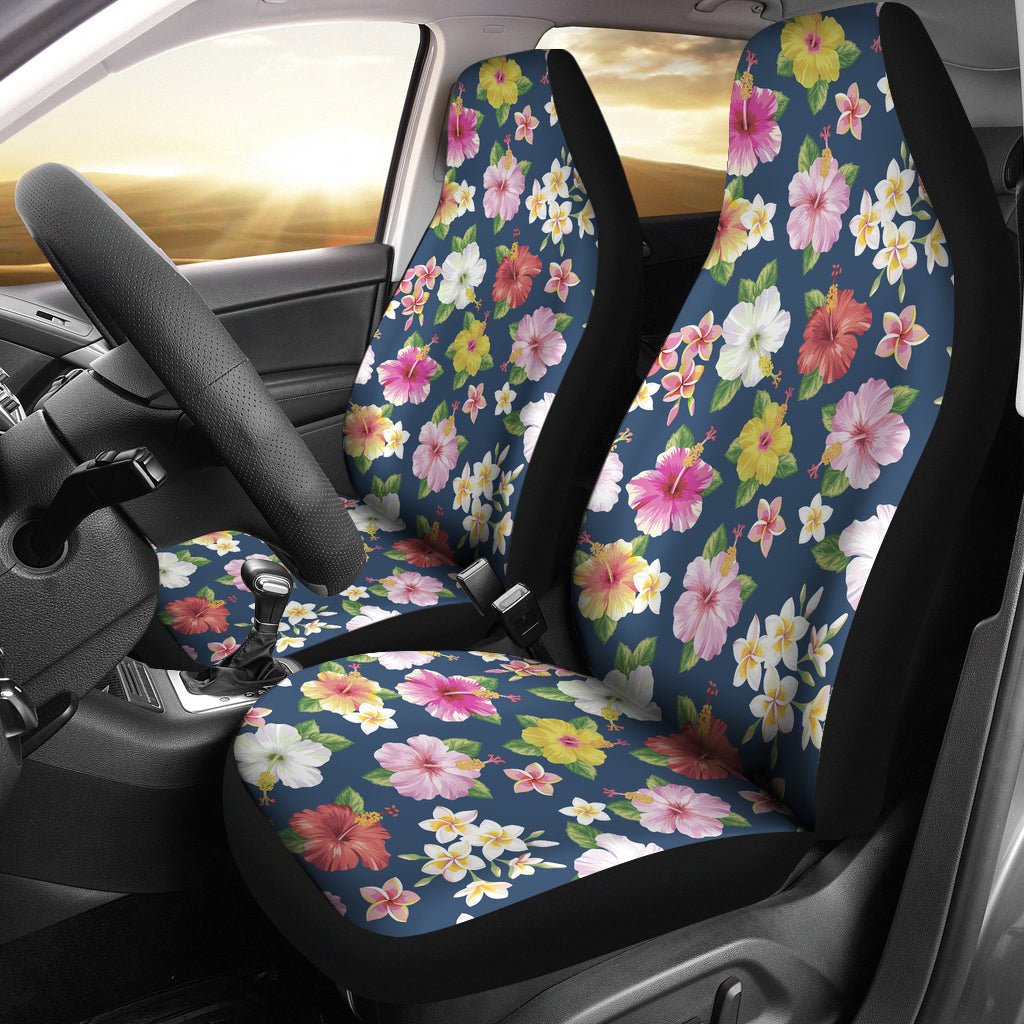 Hibiscus Sweet Print Design LKS304 Car Seat Covers