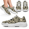 Skeleton Design Print Chunky Sneakers