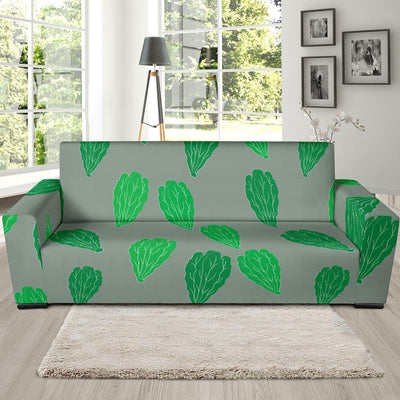 Lettuce Pattern Print Design 02 Sofa Slipcover