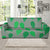 Lettuce Pattern Print Design 02 Sofa Slipcover