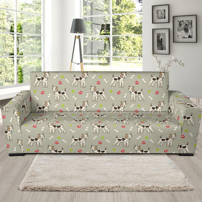 Toy Fox Terriers Print Design LKS301 Sofa Slipcover