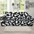 Chess Pattern Print Design 01 Sofa Slipcover