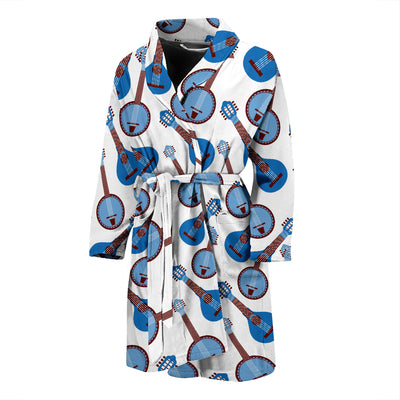 Banjo Print Design LKS401 Men Bathrobe