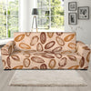 Almond Pattern Print Design 02 Sofa Slipcover