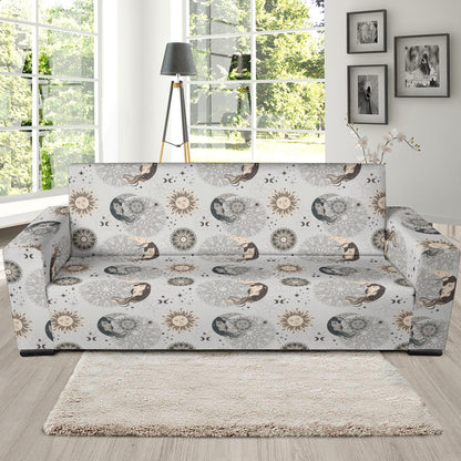 Sun Moon Print Design LKS302 Sofa Slipcover