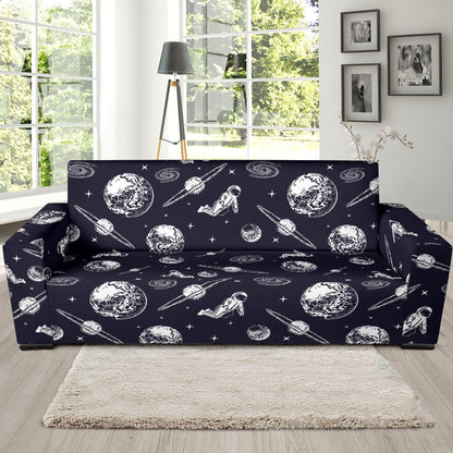 Space Astronaut Print Design LKS302 Sofa Slipcover