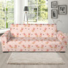 Chihuahua Pattern Print Design 04 Sofa Slipcover