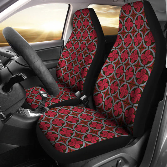 Vikings Print Design LKS301 Car Seat Covers
