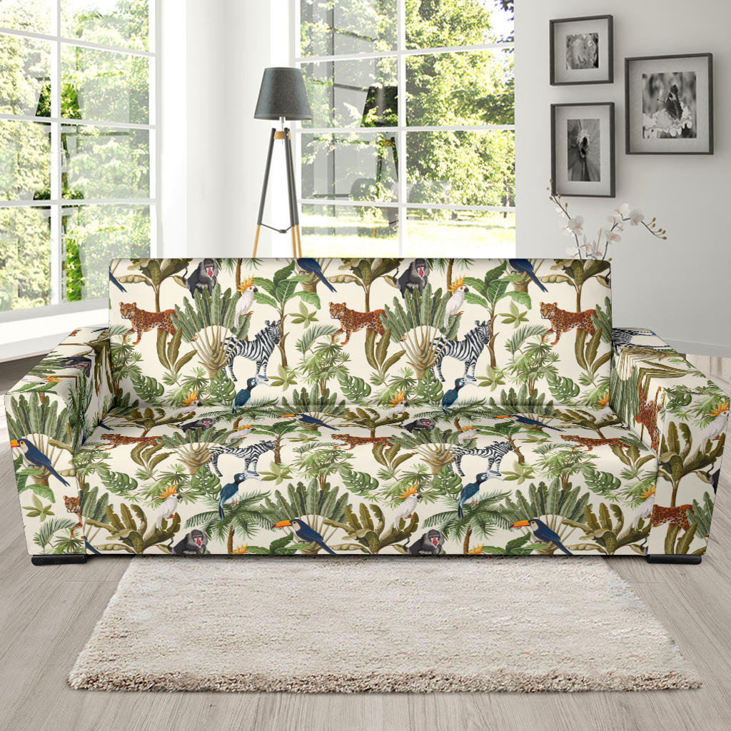 Safari Animal Print Design LKS304 Sofa Slipcover