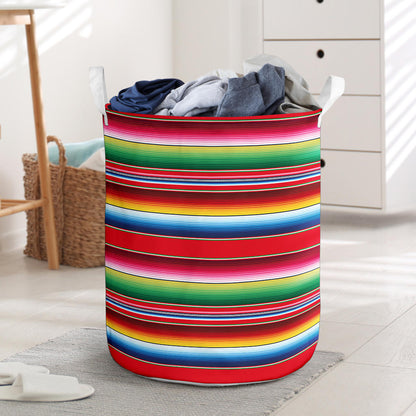 Serape Pattern Laundry Basket