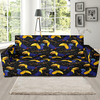 Toucan Print Design LKS307 Sofa Slipcover