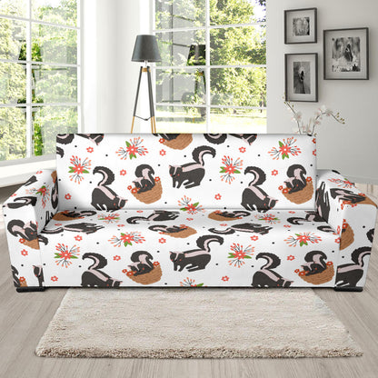 Skunk Print Design LKS304 Sofa Slipcover