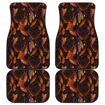 Dream Catcher Native American Design Car Floor Mats Front Back