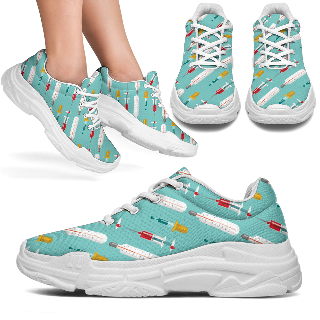 Phlebotomist Medical Print Chunky Sneakers