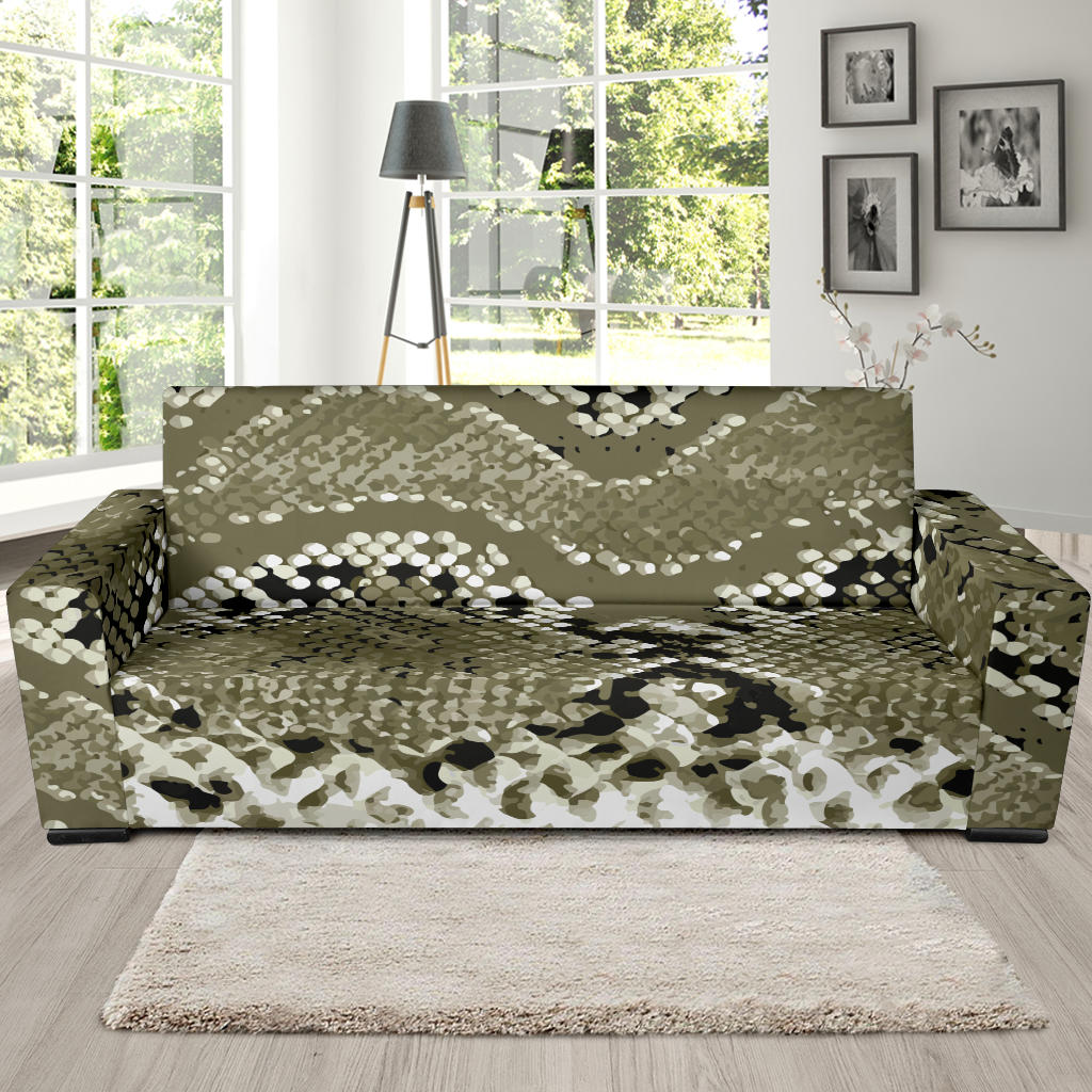 Python Pattern Print Design A04 Sofa Slipcover