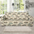 Mustache Pattern Print Design A01 Sofa Slipcover