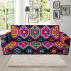 Mexican Pattern Print Design 02 Sofa Slipcover