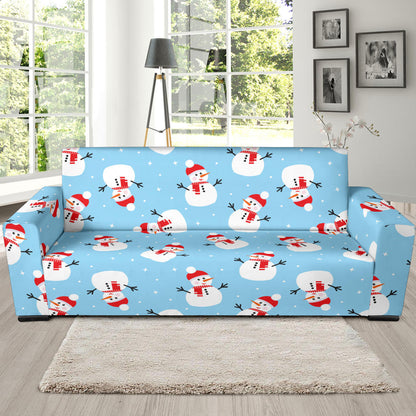Snowman Print Design LKS305 Sofa Slipcover