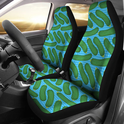 Zucchini Print Design LKS301 Car Seat Covers